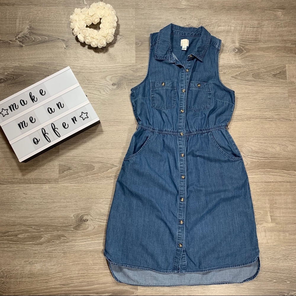 ❌SOLD❌Lauren Conrad women’s denim dress